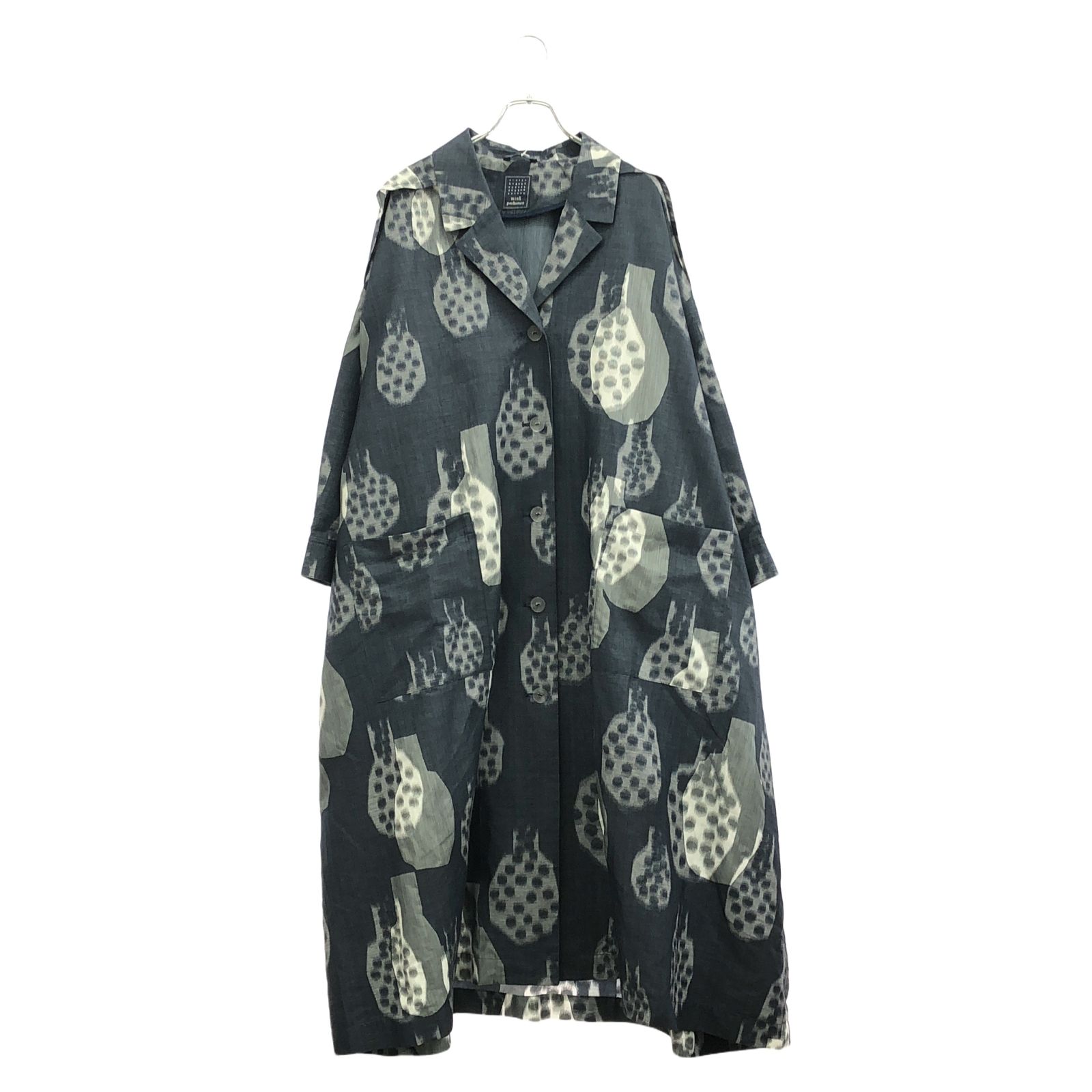 MARGARET HOWELL カシミヤ ウール ピーコート ダブル ポケット