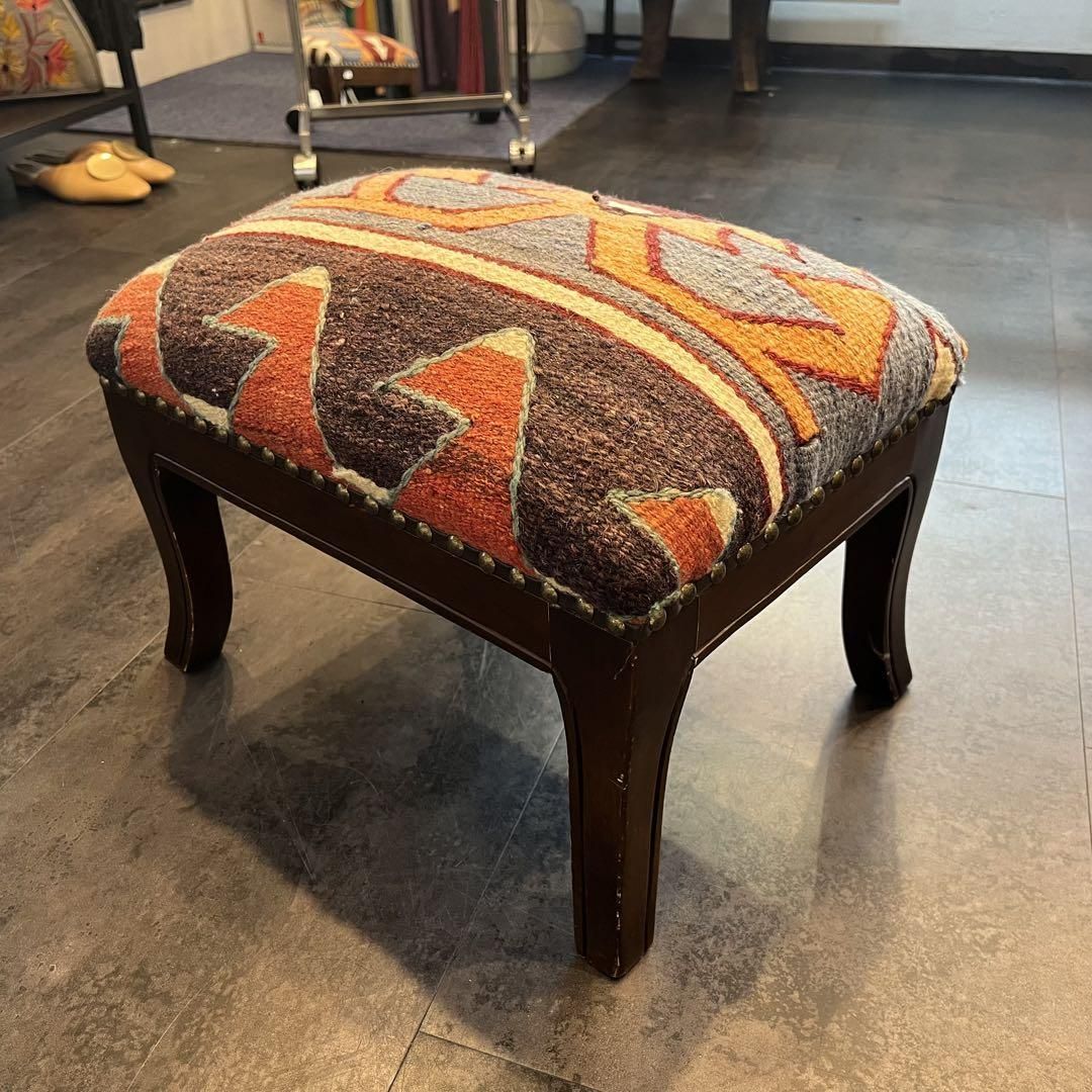 トルコ オールドキリム オットマン