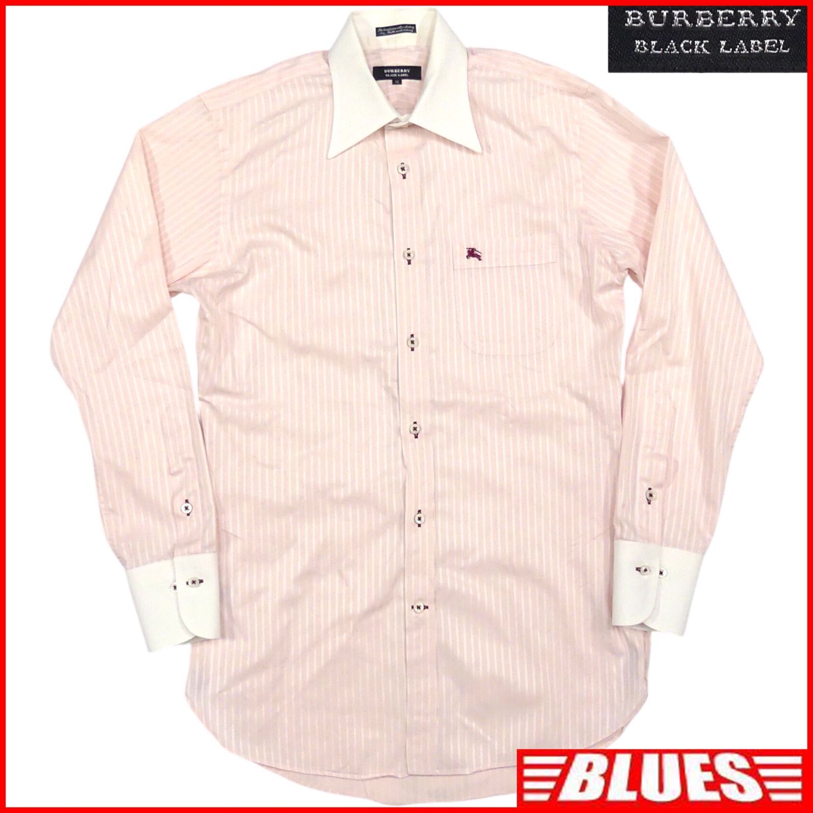 BURBERRY BLACK LABEL 廃盤 バーバリーブラックレーベル シャツ M 