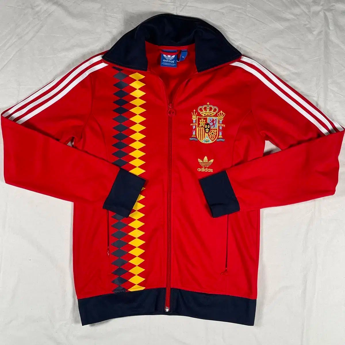 【雷市場（ポンジャン）商品韓国直送】 12 ー 13 adidas(アディダス) スペイン 韓国国家代表 サッカー トラックジャージ ジップアップ ジャケット ジャージ