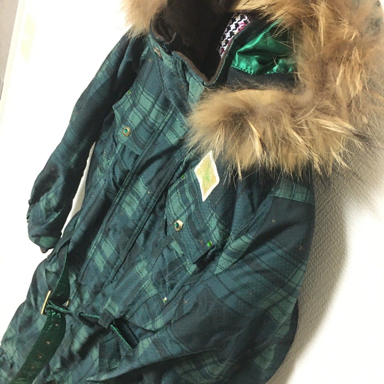 スノーボードウェア TRANSCOOTレディース ファー付きフード ツナギ