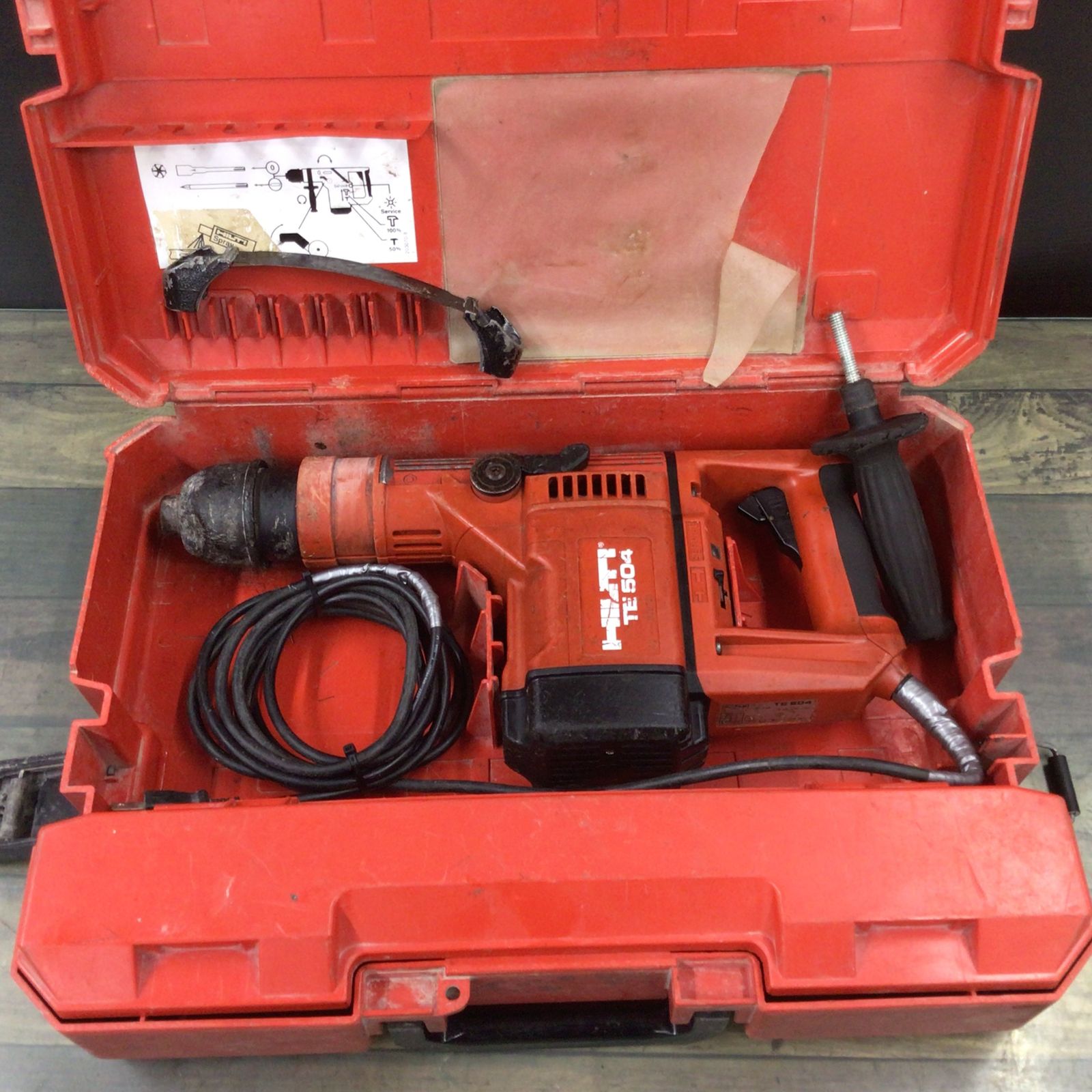 ヒルティ(Hilti) どぎつく ハンマドリル TE504