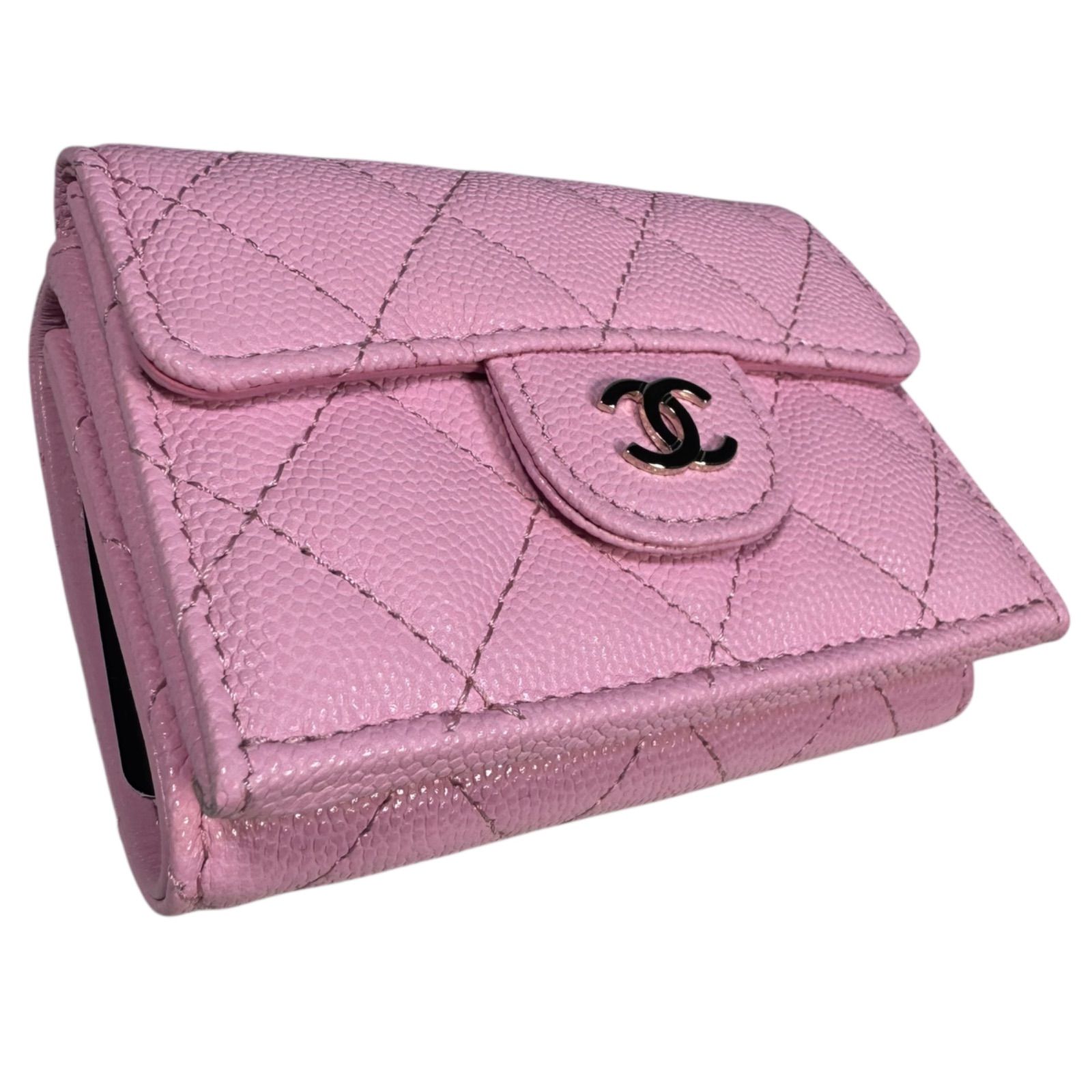 B042 【箱付き 未使用】CHANEL シャネル 財布 コインケース