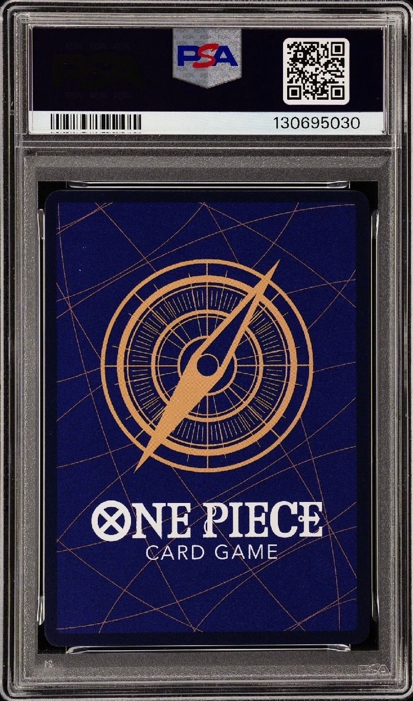 ルフィ　レッドスーパーパラレル　PSA10　118　luffy コミパラ PSA10】モンキー・D・ルフィ(パラレル)(レッドスーパーパラレル