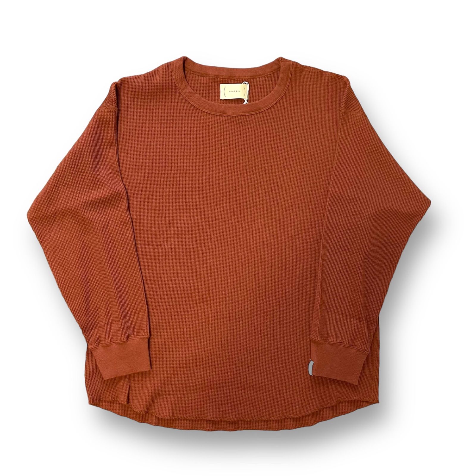 cantate カンタータ Thermal L/S Shirt サイズ48 TERRACOTTA - メルカリ