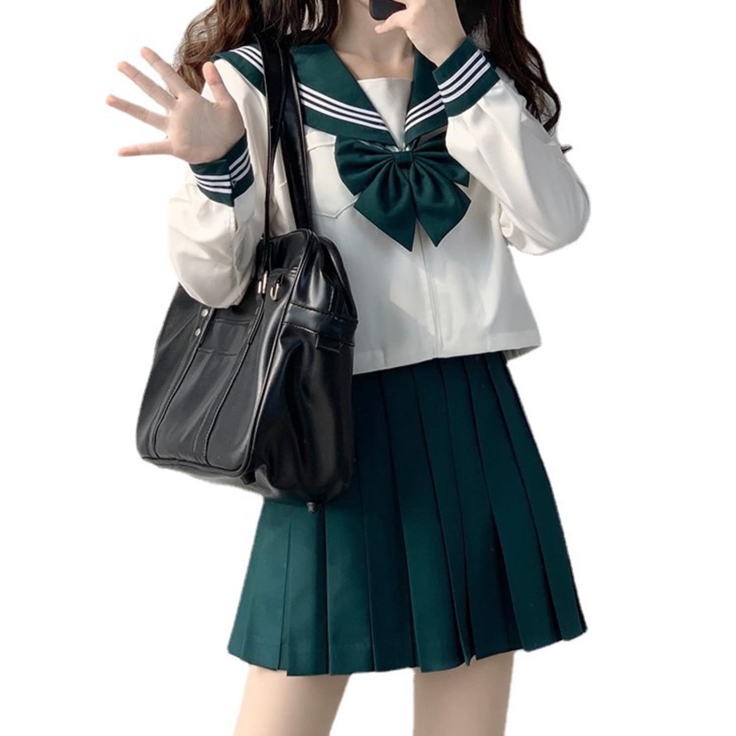 スケスケセーラー服 BomberRabbit] セーラー服 緑 コスプレ JK制服 蝶結び付き セット コスプレ衣装 女子高校生 制服 ジュニア セクシー 過激  ランジェリー 清楚 ジップアップ スケスケ プリーツスカート 透け 黒 ミニ 黒紫 ロング 紺色 [半袖 XXL] - メルカリ