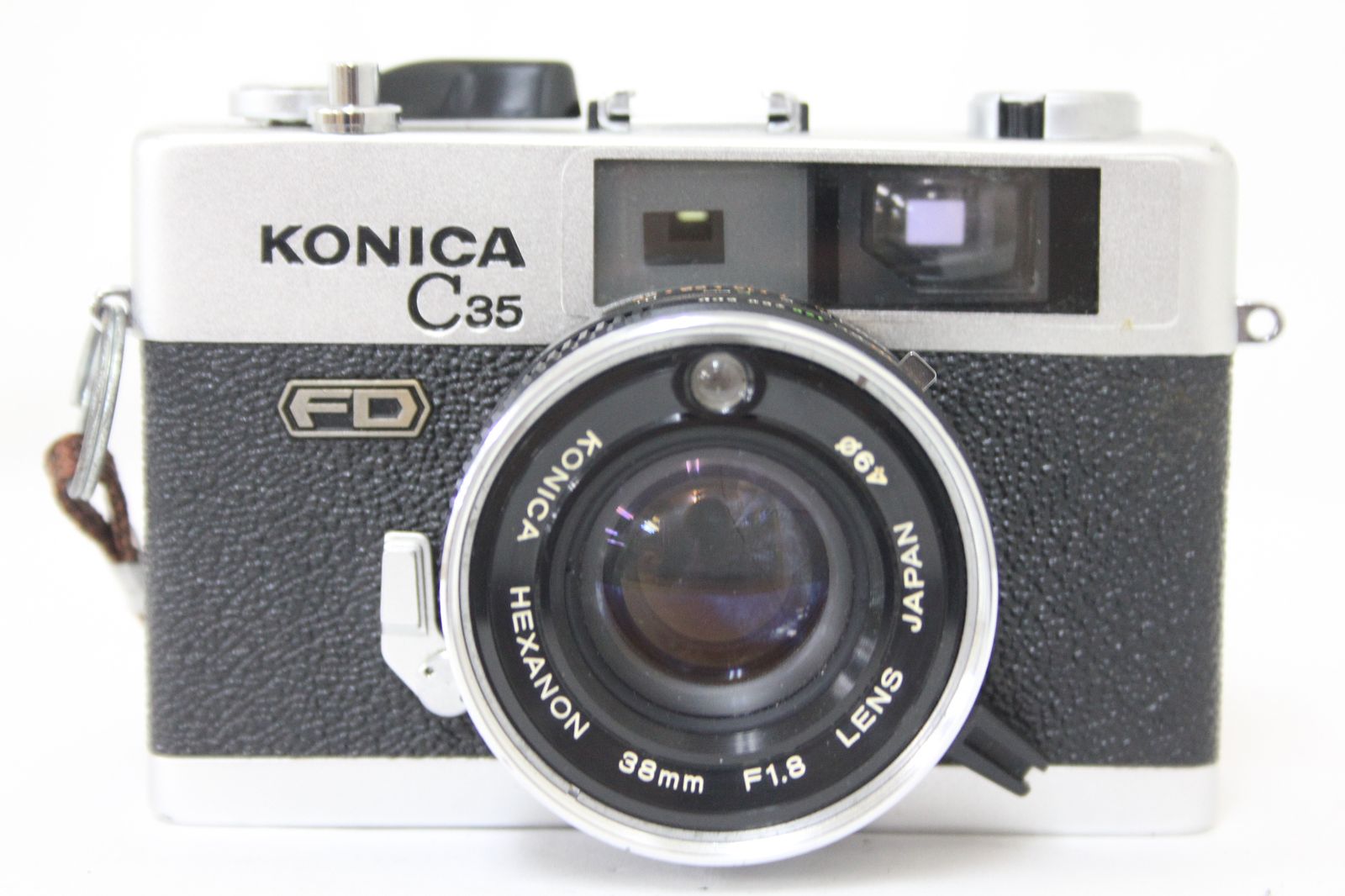返品保証】 コニカ Konica C35 FD Hexanon 38mm F1.8 カメラ v8956