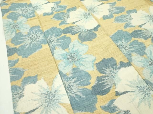 平和屋本店□極上 紬 舞花文 逸品 CZAA2520s5 - メルカリ