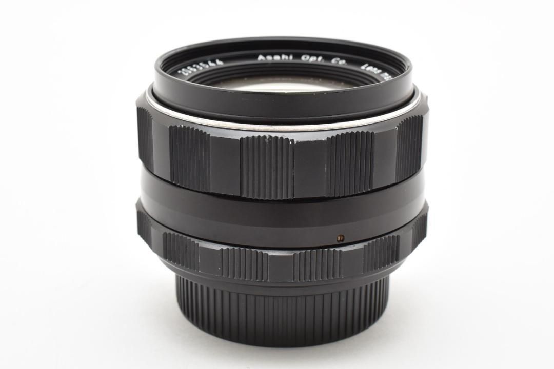 Super Takumar 50mm F1.4 黄変なし フード付 SO0155 黄変なし】Super Takumar 50mm F1.4 フード付 C077 - メルカリ