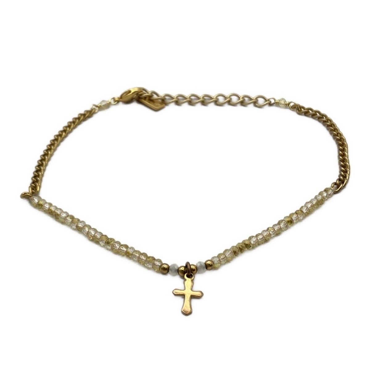Chan Luu(チャンルー) アクセサリー美品 - ゴールド×クリア×白