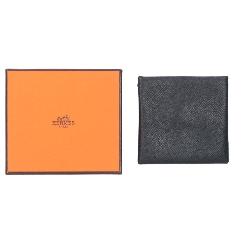 エルメス バスティア D刻印 エプソンレザーコインケース メンズ