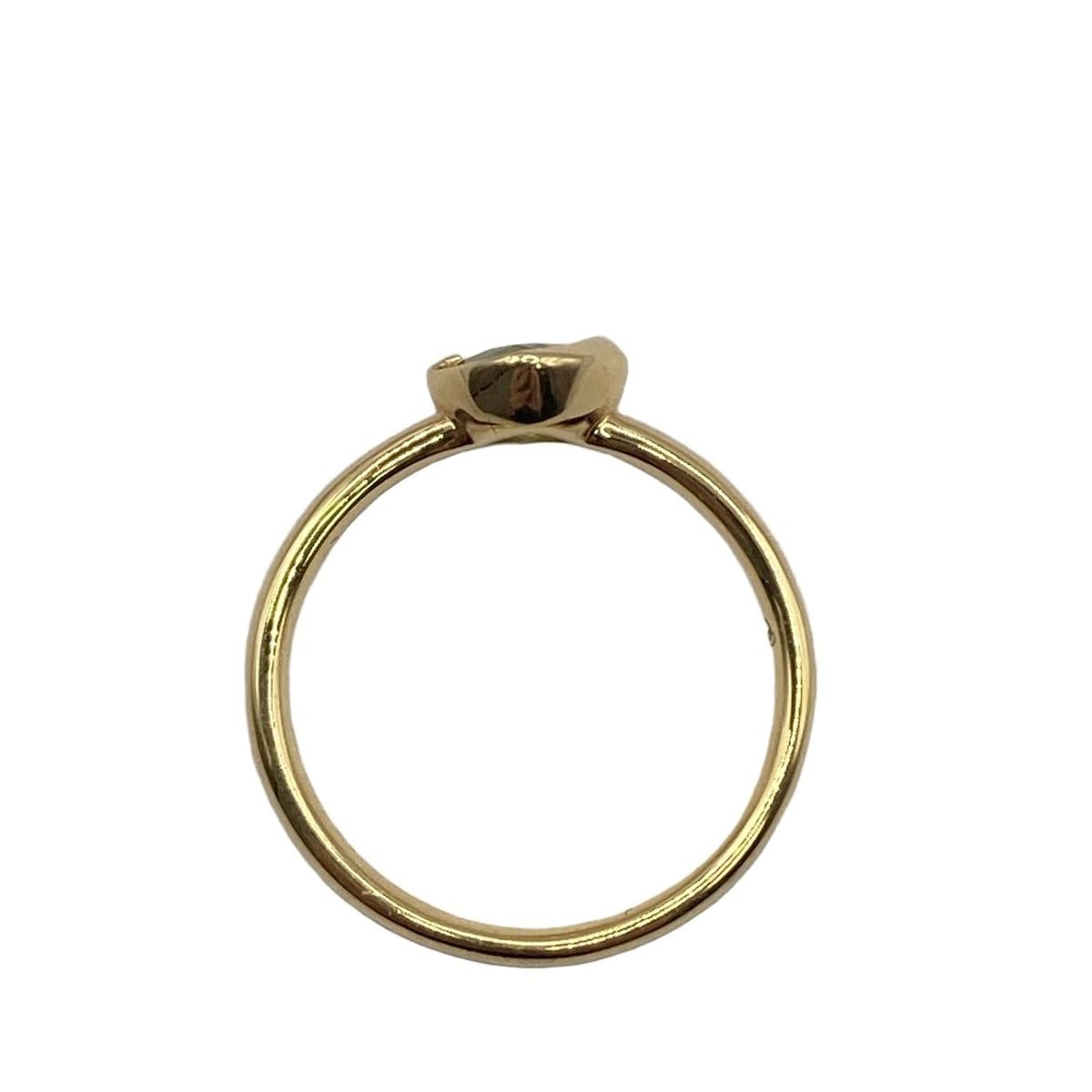 veretta8va(ヴェレッタオッターヴァ) リング美品 K18YG ペリドット  