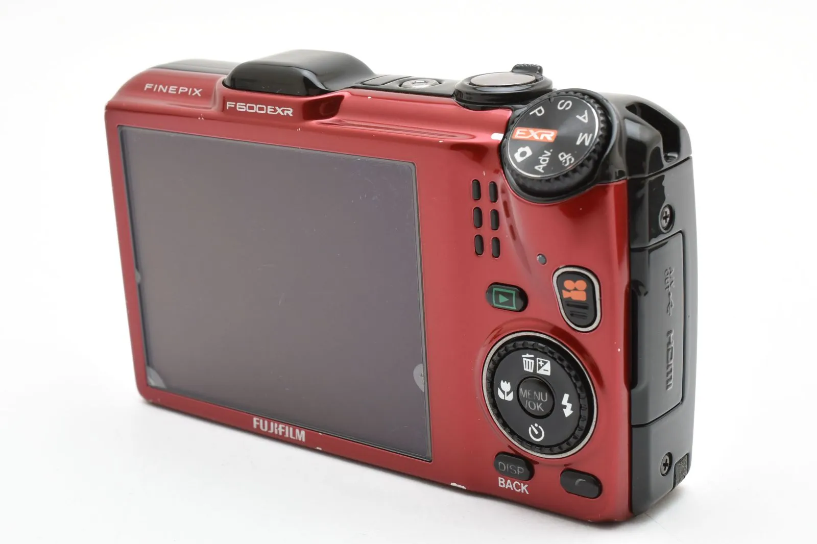 美品）FUJIFILM F600EXR 赤 レッド 充電器付き 【公式通販】