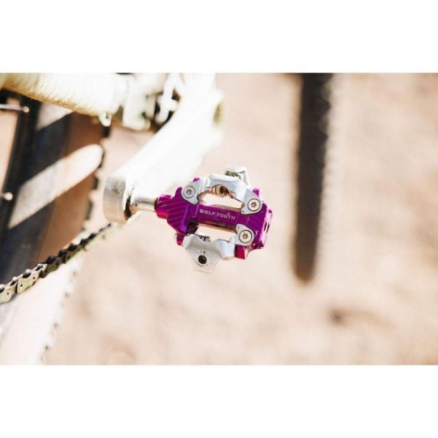 WOLF TOOTH ウルフトゥース ALT XC Clipless Pedal クリップレスペダル ウルトラバイオレットパープル BRIGHTFACE_UK