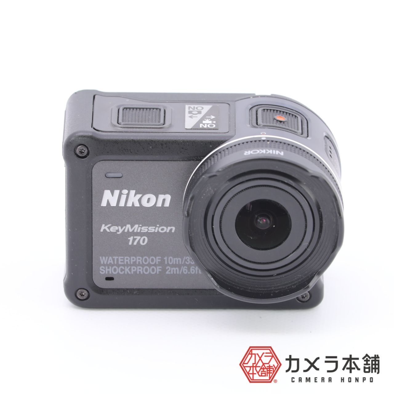 Nikon 防水アクションカメラ KeyMission 170 BK ブラック-