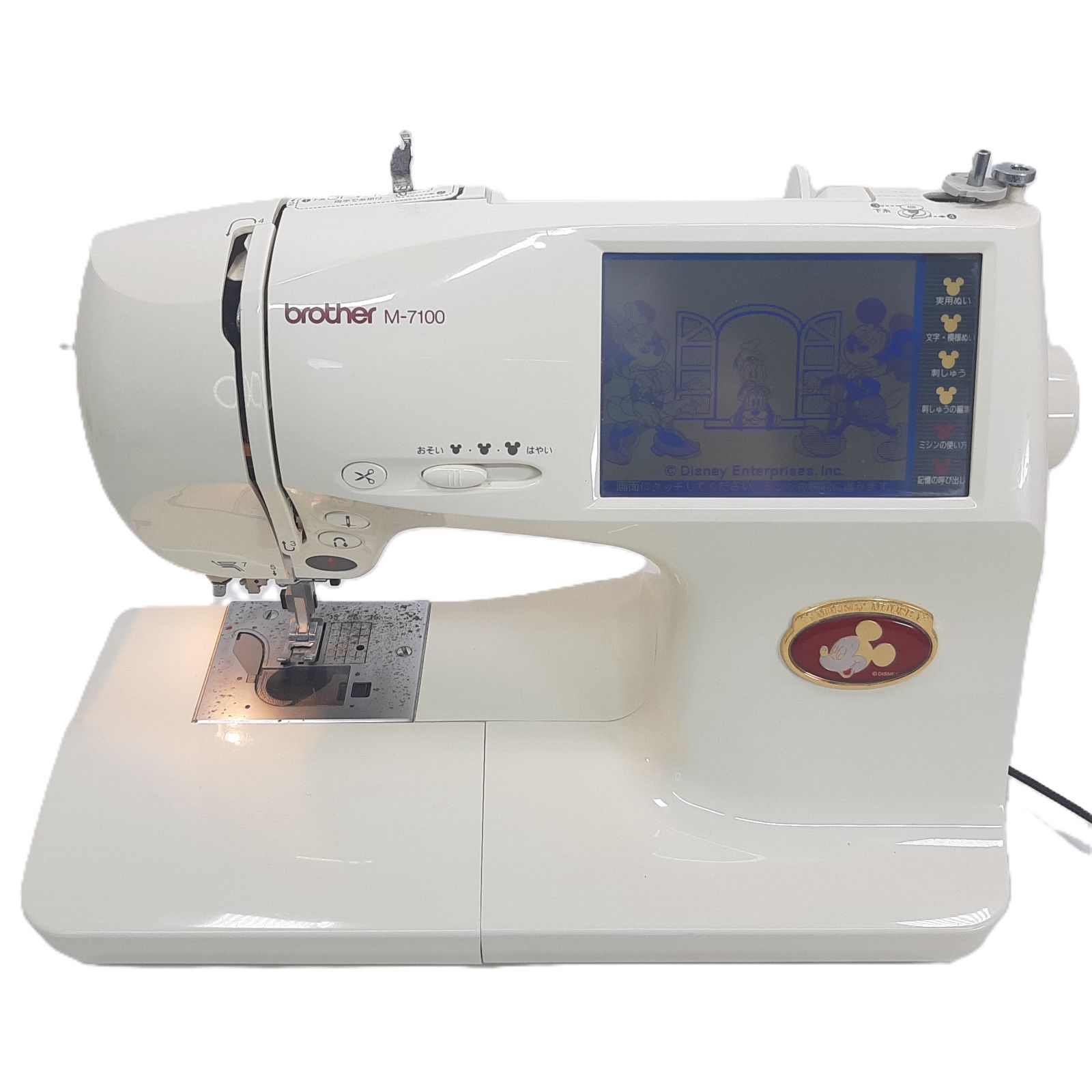 ブラザー brother コンピューターミシン M-7100 現状品