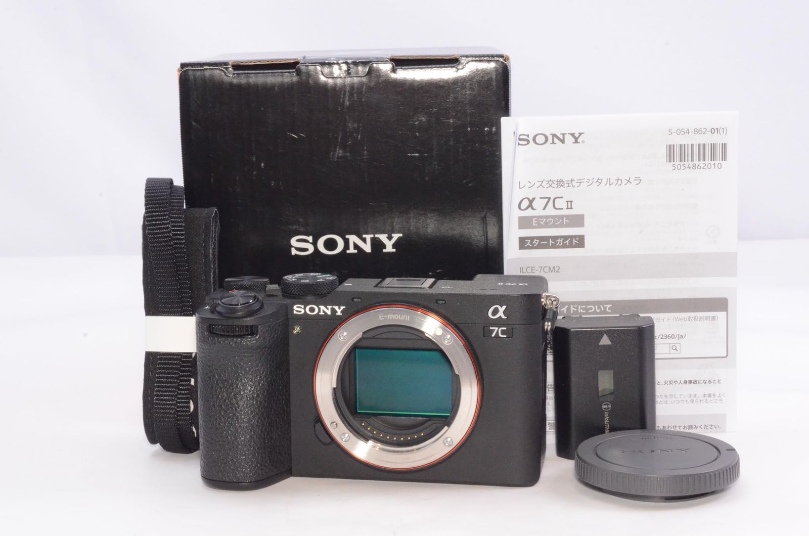 SONY ソニー フルサイズ ミラーレス一眼カメラ α7CII ボディ レンズなし ブラック ILCE-7CM2 B