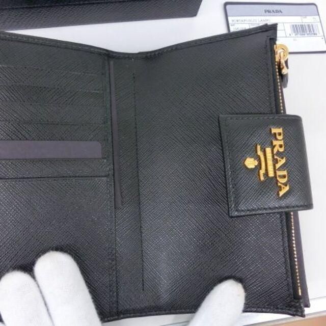 再入荷新品 PRADA サフィアーノ 2つ折レザー財布 1ML005 F0002 - メルカリ