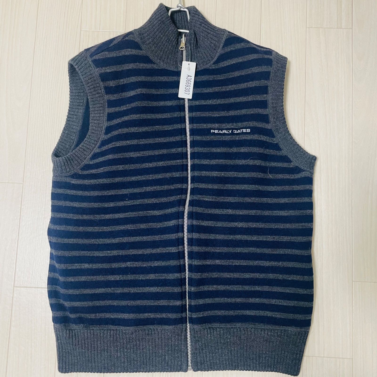 【近年モデル】PEARLY GATES パーリーゲイツ　ベスト　ニット　ゴルフ stst-used_1-240101301058