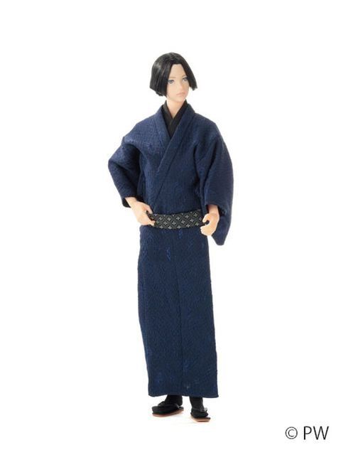 ペットワークス 六分の一男子図鑑 袴スタイル・蒼黒 エイト - メルカリ