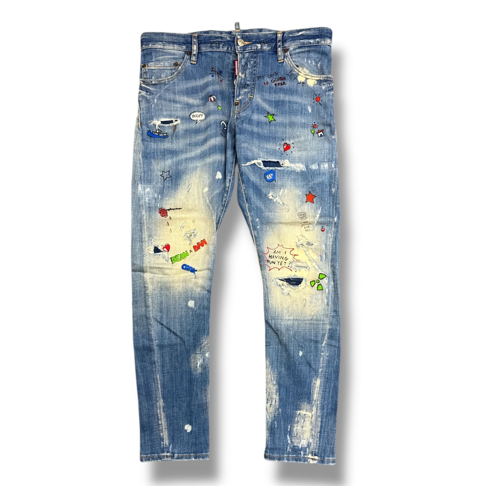 【DSQUARED2】 ディースクエアード 2018ss ジーパン/デニム/ジーンズ 46サイズ(M相当) DSQUARED2『sexy twist jean』2018SSプレコレクションの新作が入荷開始