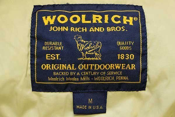 00s USA製 WOOLRICH JOHN RICH&BROS ウールリッチ コヨーテファー