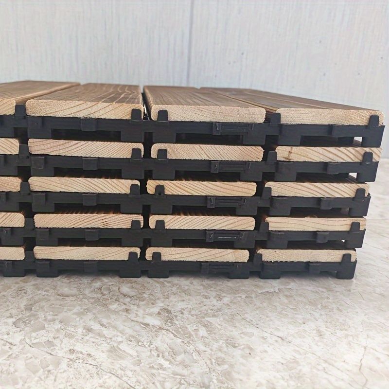 ウッドデッキ タイル