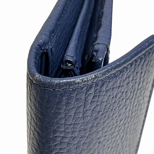 ブルー 長財布
