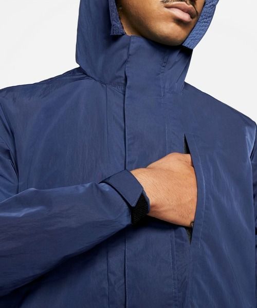 NIKE NSW PE UL PARKA HOODIE JACKET NAVY - chironecoo - メルカリ