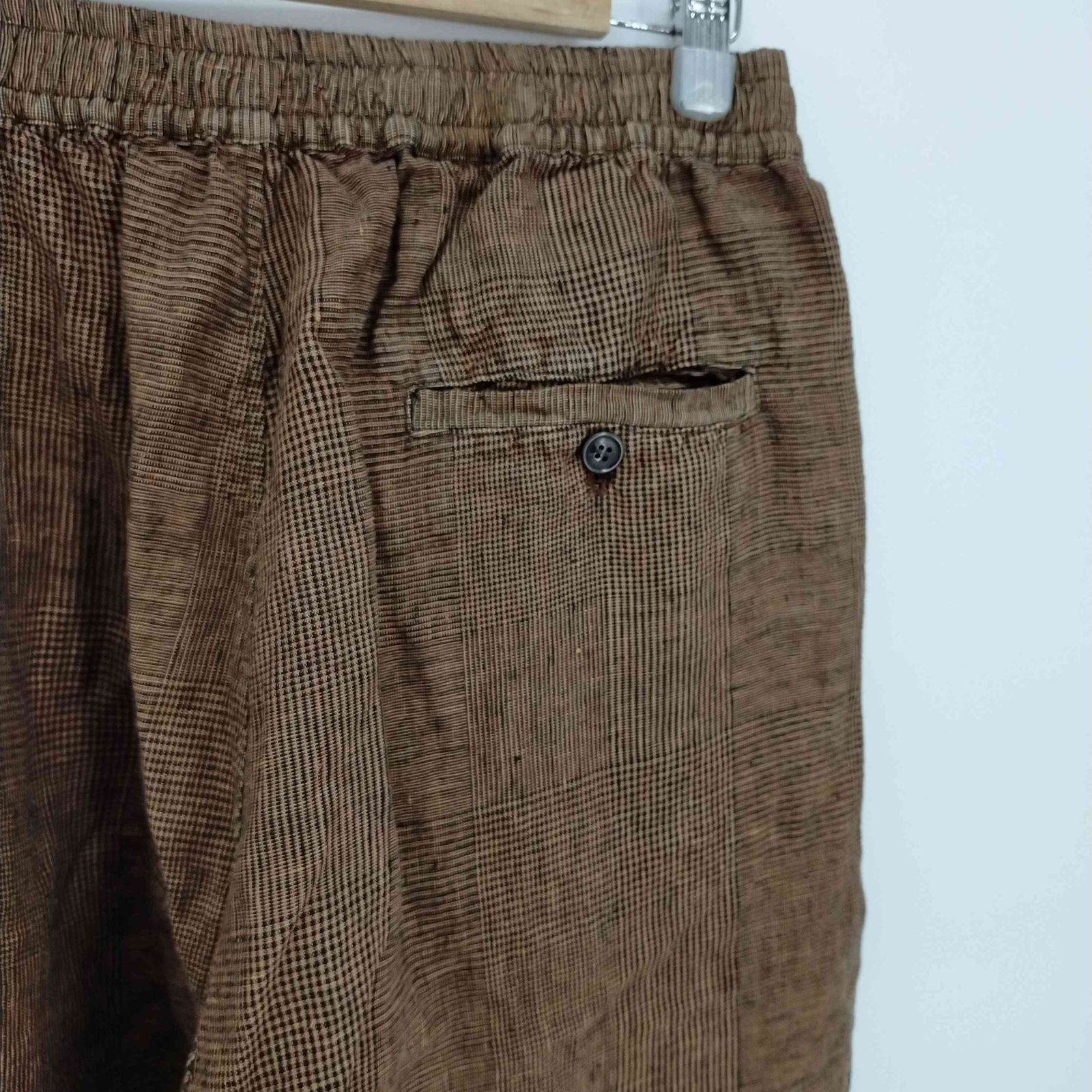 ネストローブ　コンフェクト　柿渋染め　パンツ ネストローブ コンフェクト nest Robe CONFECT 柿渋染め リネングレン