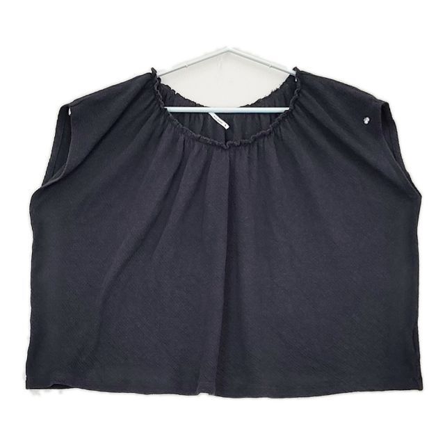 mina perhonen ps8230 fluff ガーゼ ノースリーブ Tシャツ