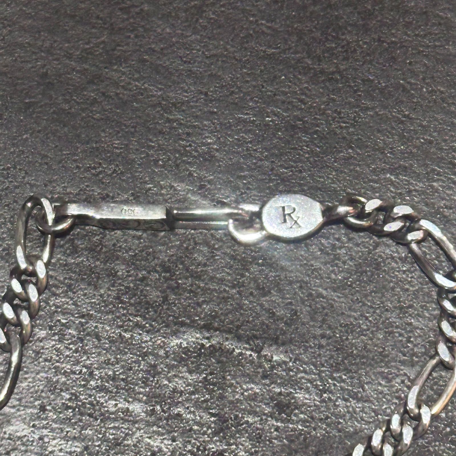 参考上代26400円 Antidote BUYERS CLUB Figaro Chain Bracelet フィン
