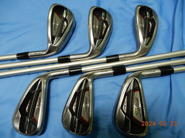 【中古】アイアンセット タイトリスト AP1 714/Titleist MCI60(JP) 6本セット/S/25[2567]