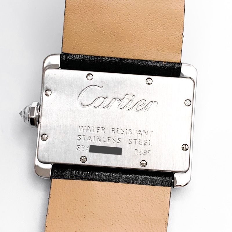 仕上済】カルティエ ミニ タンク ディヴァン SS ダイヤ SS SS  