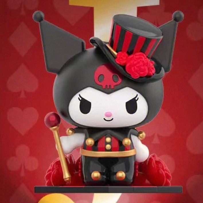 TOPTOY クロミちゃん ポーカーキングダムシリーズフィギュアセット海外限定 クロミ ポーカー王国シリーズフィギュア 1個入: キャラクター
