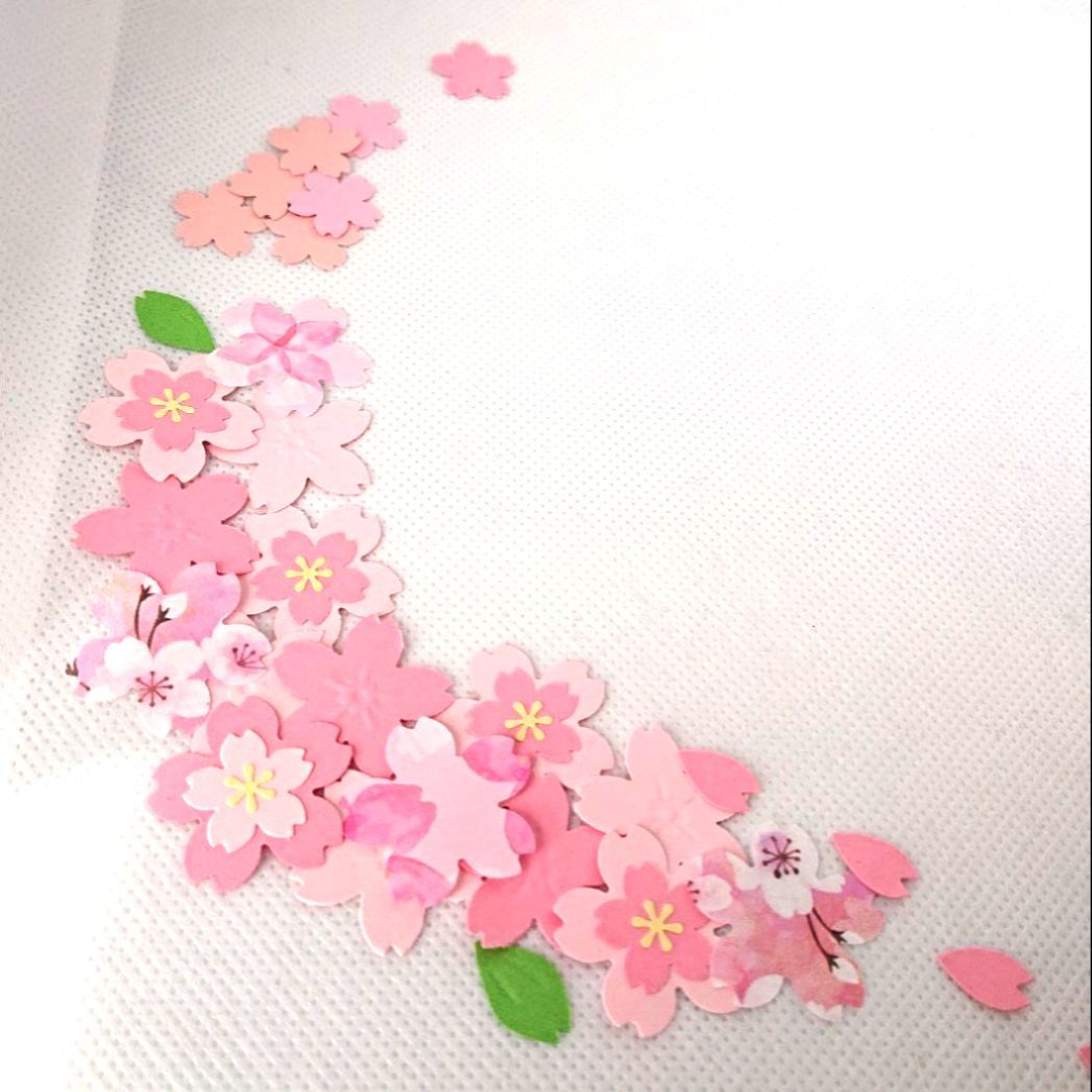 桜 クラフトパンチ 少量セット 計60枚 - メルカリ
