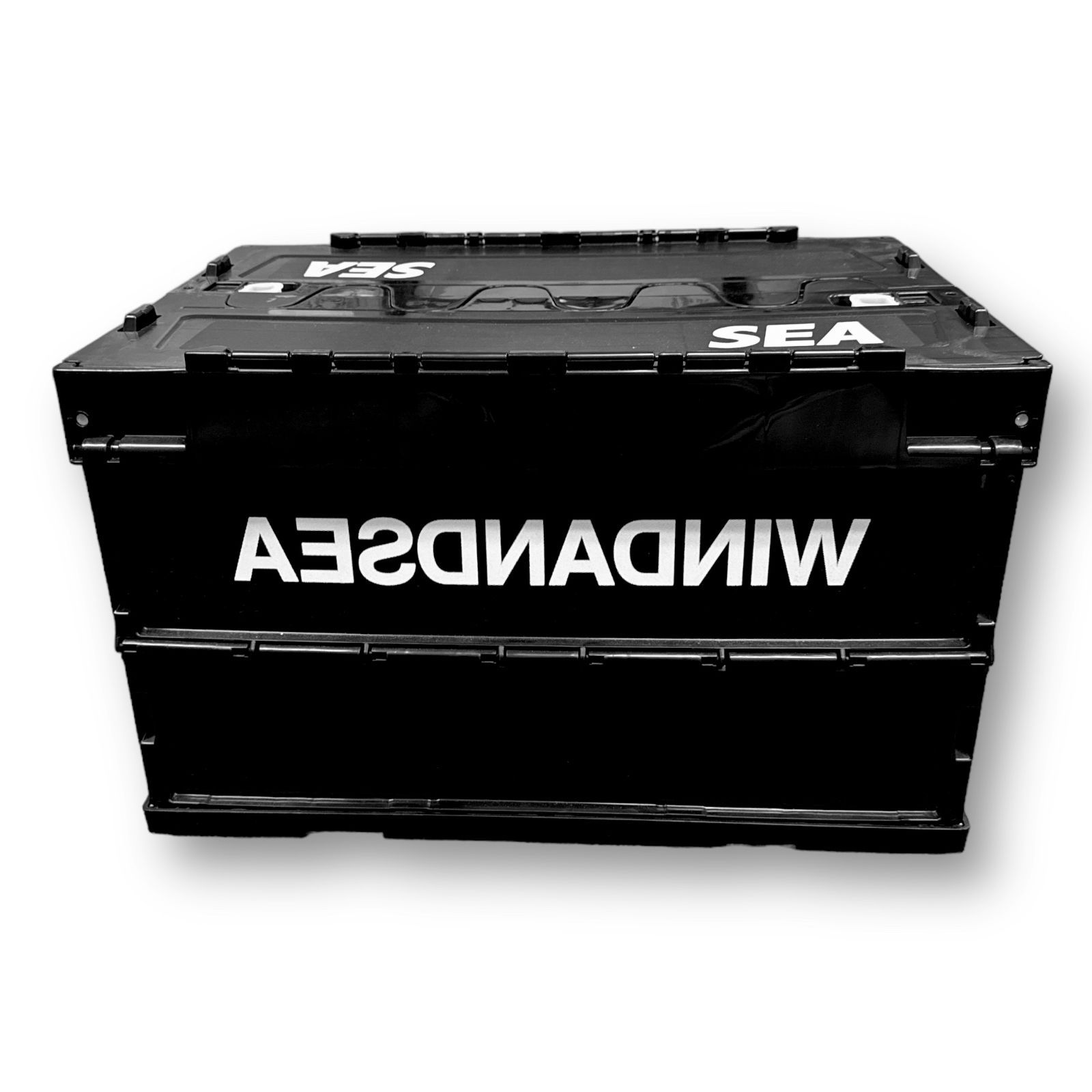 WIND AND SEA CONTAINER BOX コンテナボックス ウィンダンシー ブラック F 74967A3 - メルカリ