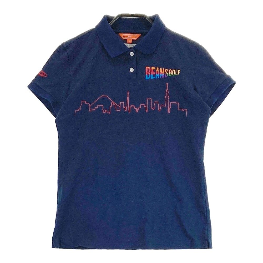 BEAMS GOLF ネイビー ポロシャツ Sサイズ BEAMS GOLF ネイビーシャツ