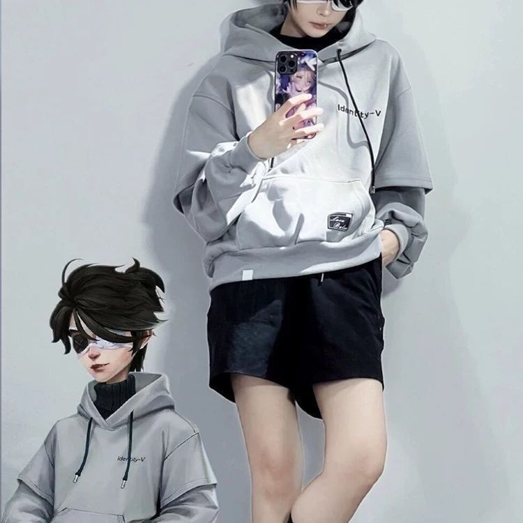 Identity V コスプレ衣装 囚人 ルカ eスポーツ チームシリーズ パーカー 男女兼用