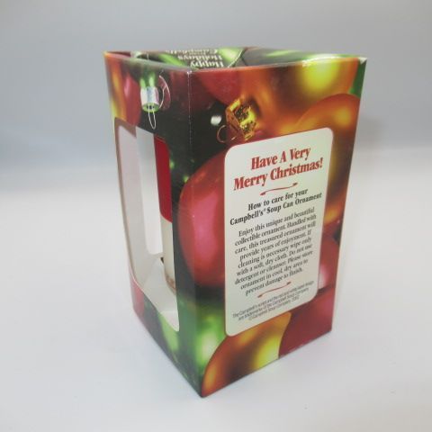 キャンベルスープ　マスコット　クリスマス　フィギュア　ぬいぐるみ 2002年☆Cambell' SOUP☆キャンベルスープ☆クリスマス