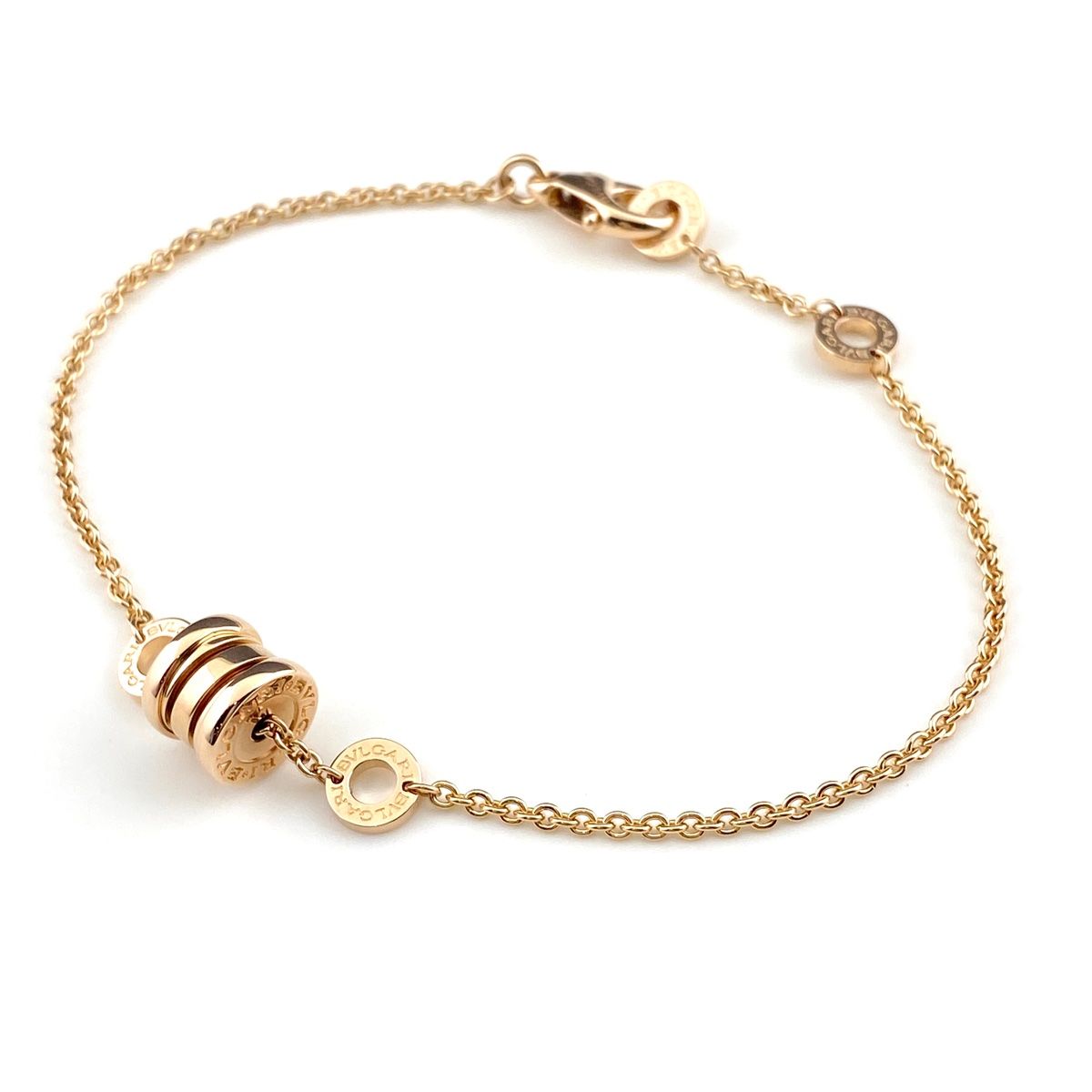 ブルガリ BVLGARI ビーゼロワン ブレスレット PG ピンクゴールド 腕輪 ブレスレット 750 レディース