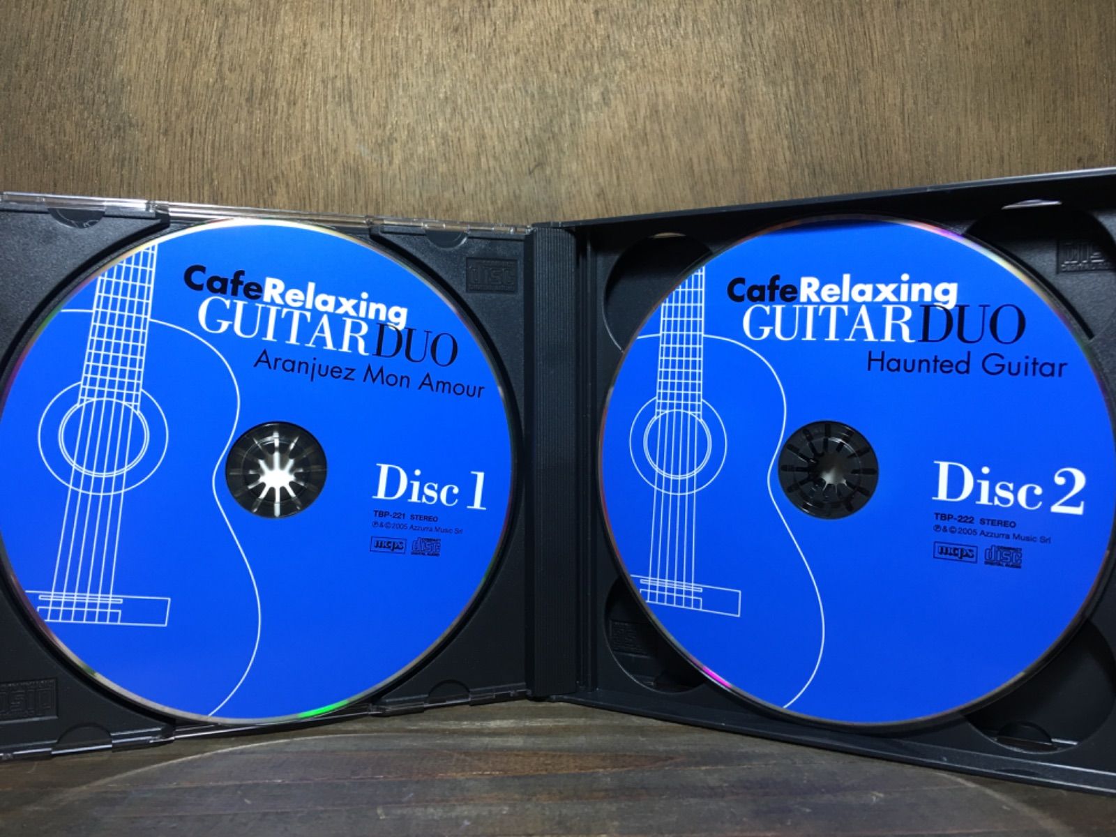 癒しのギター・デュオ CD4枚組 4TBP-220 ピエトロ・ファンティ ニコラ・スパジアリ メルカリShops