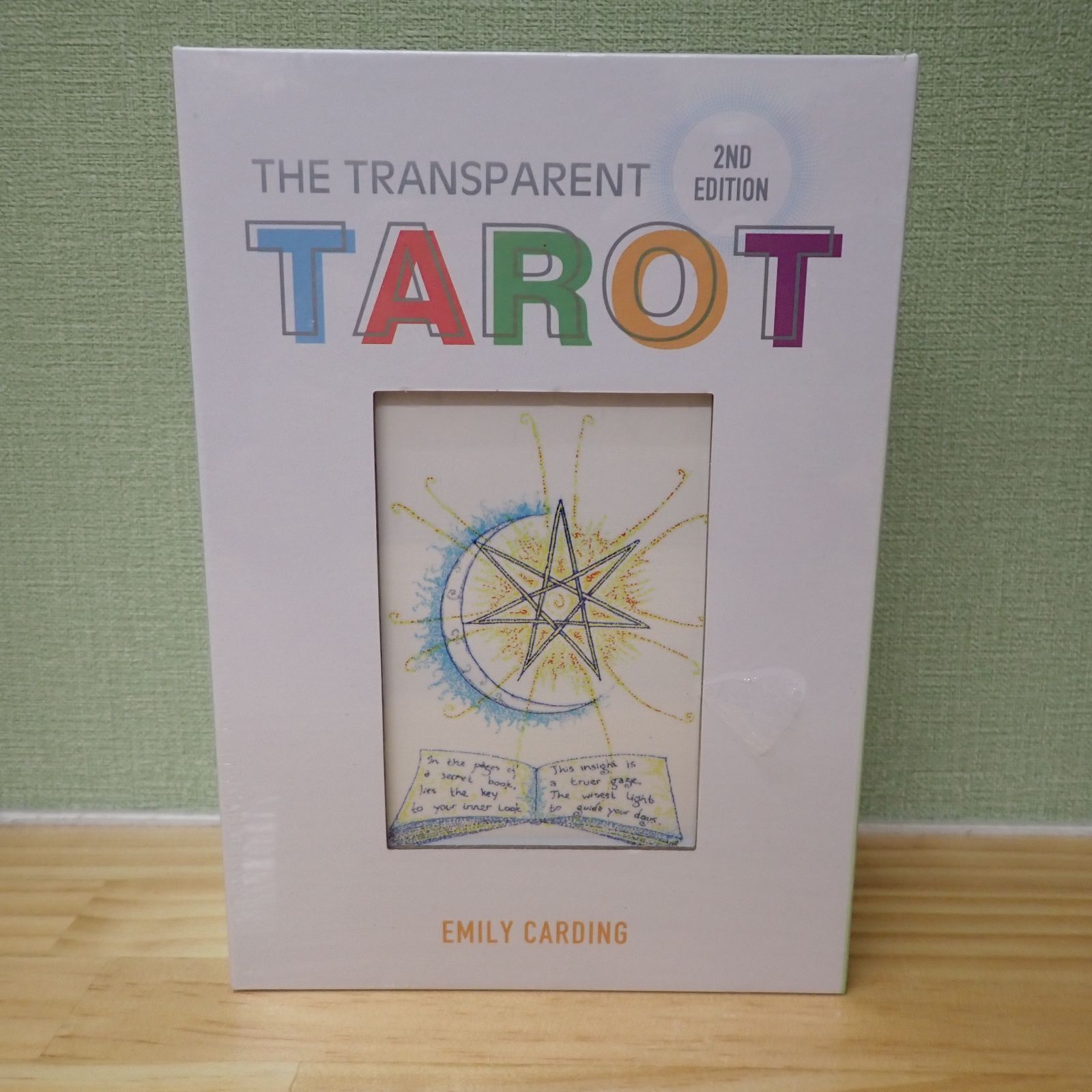 2405b4-43【未開封品】The Transparent Tarot　トランスペアレントタロット