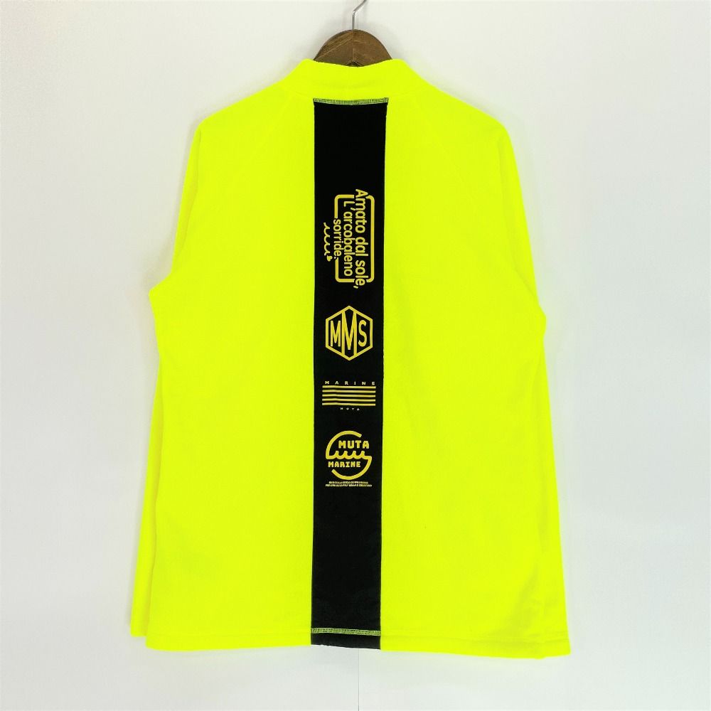 muta ムータ MARINEマリン【新品】MMMK-443180 フリース切替 モック  