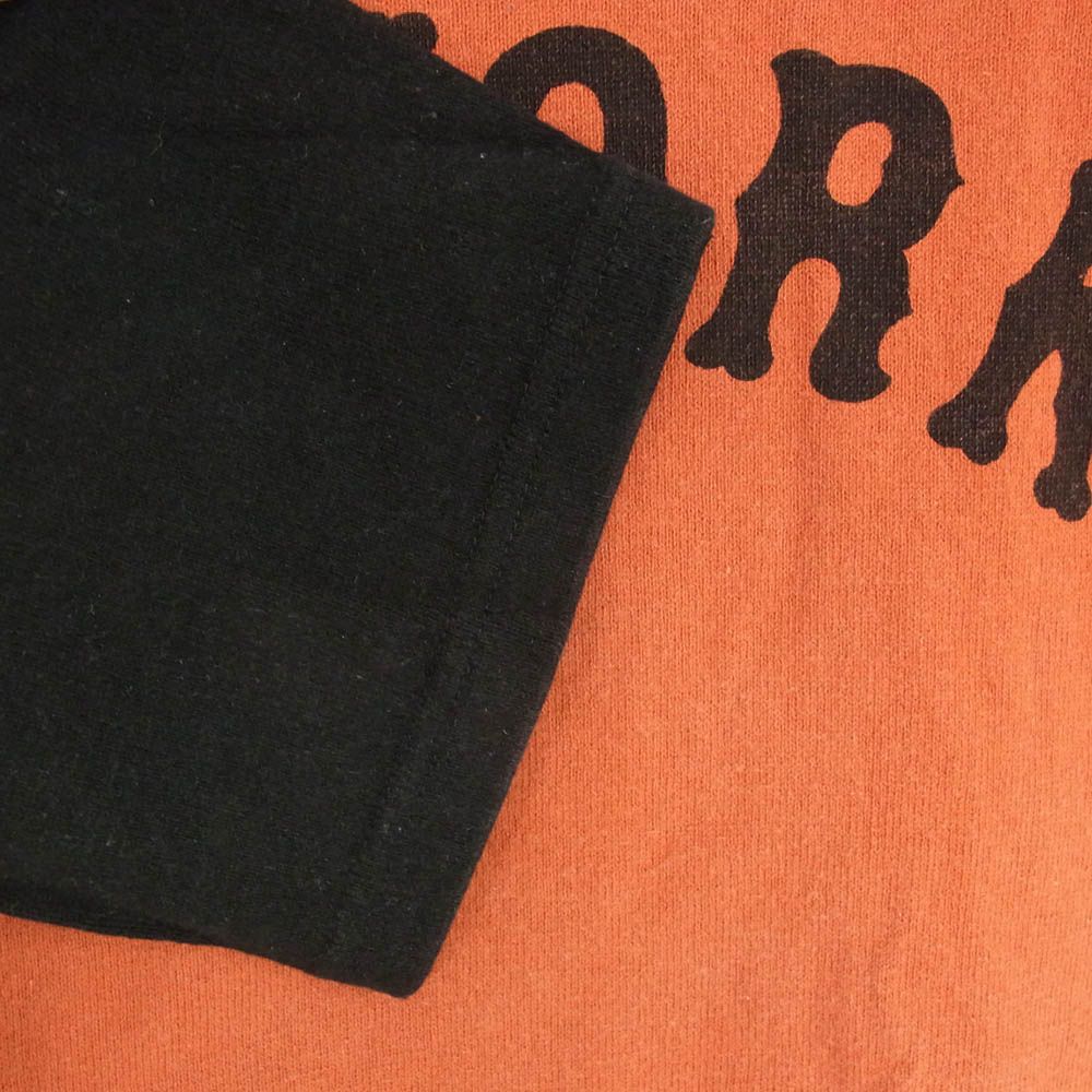 【35】リアルマッコイズ　BALL PARK オレンジ Tシャツ 36 The REAL McCOY'S ザリアルマッコイズ BALL PARK JOE McCOY