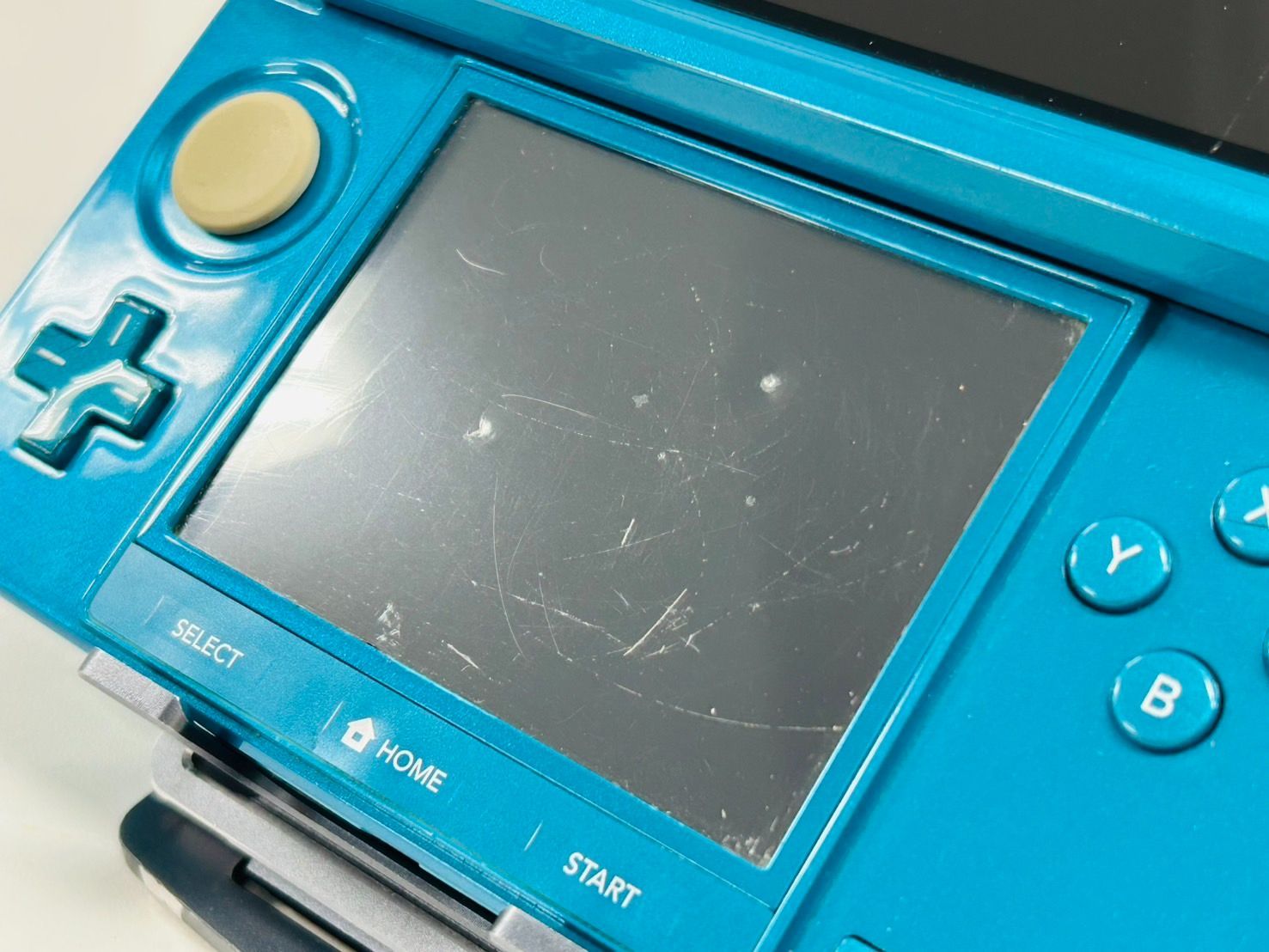 Nintendo 3DS アクアブルー/AQUA BLUE 本体 動作確認/初期化済み