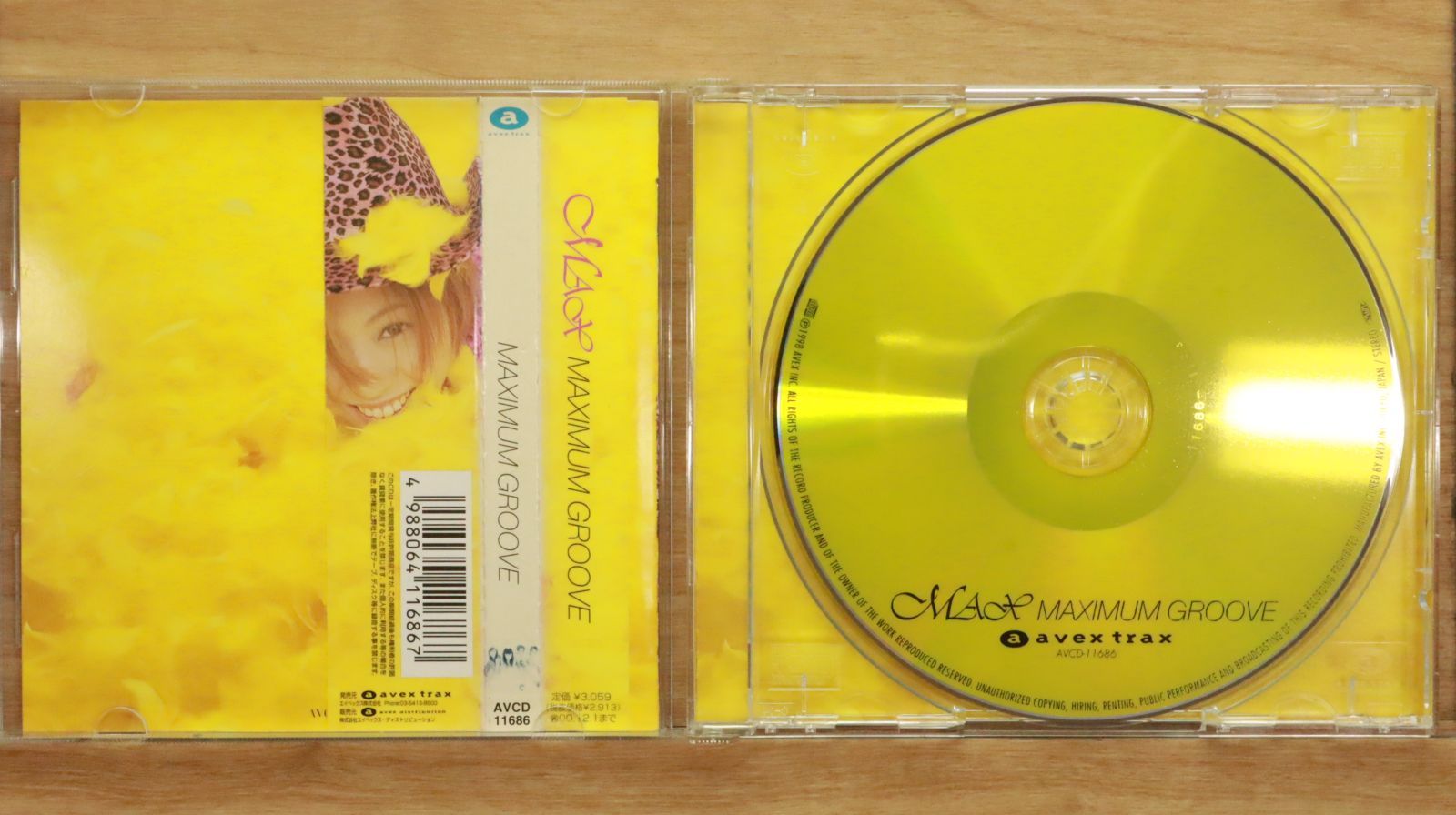 国内盤CD☆MAX/MAX□ MAXIMUM GROOVE 【AVCD11686/4988064116867