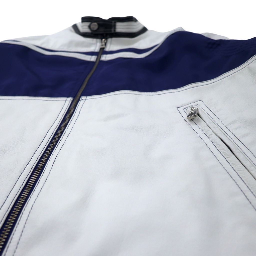 WILSONS LEATHER シングル ライダース レザージャケット レーシング