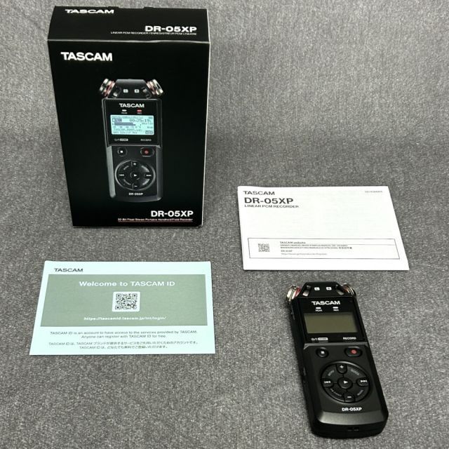 アウトレット品 ステレオポータブルレコーダー TASCAM タスカム DR-05XP 32ビットフロート録音対応 USB Type-C対応