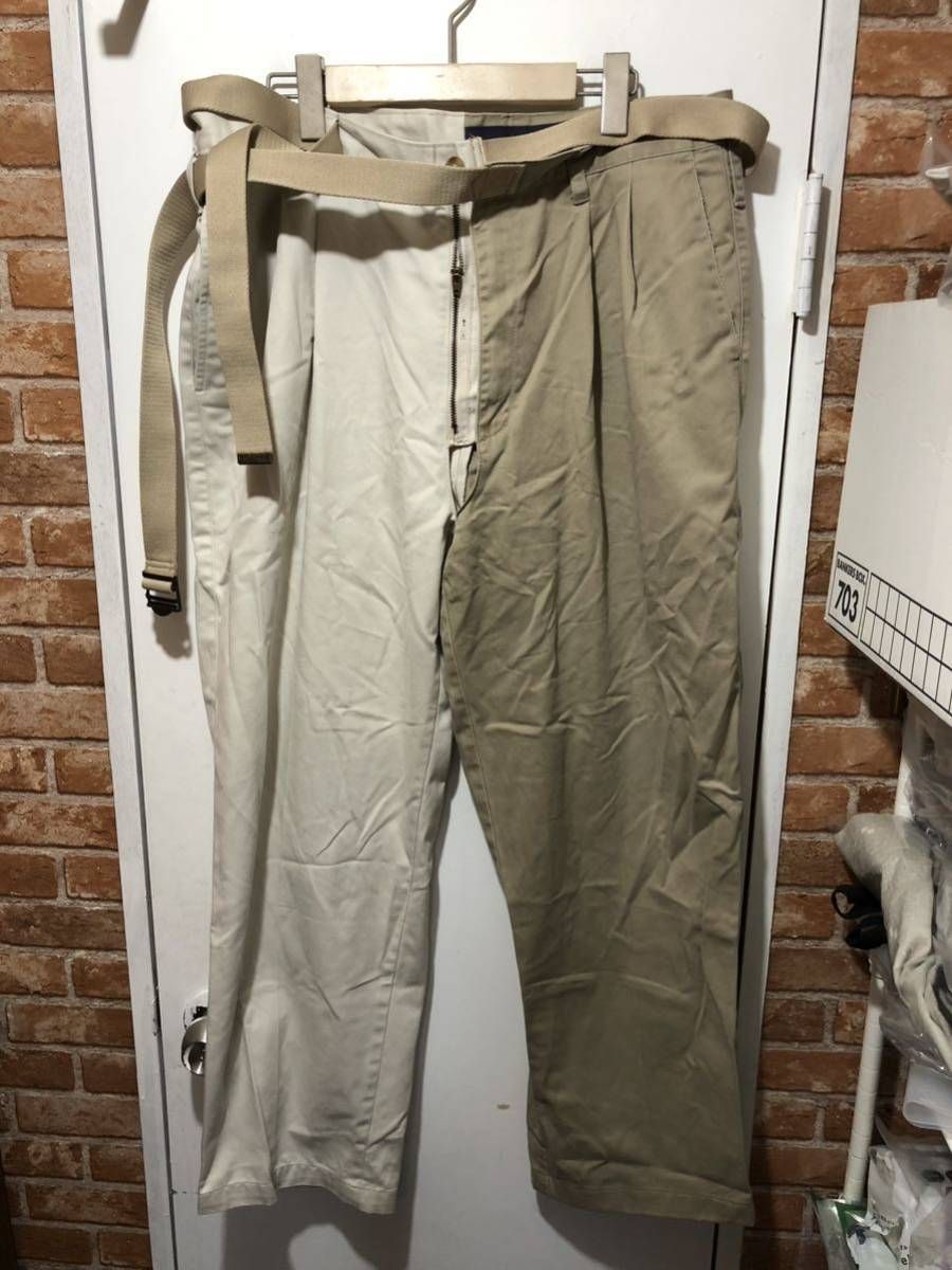 MAISON EUREKA メゾンエウレカ VINTAGE REWORK CHINOS